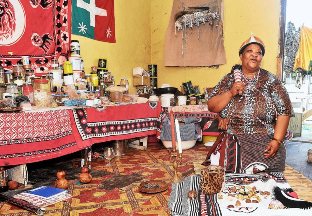dreaming of sangoma woman